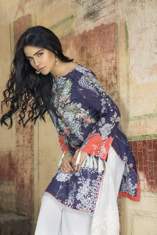 Khas Lawn Vol. 1 2018 Stitched 3 Piece Kse-8004