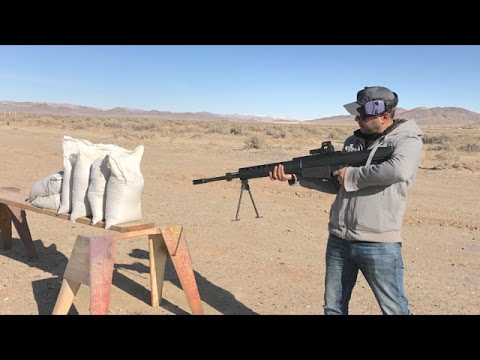 shooting sandbags