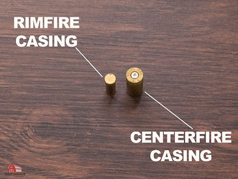 rimfire casing vs centerfire casing