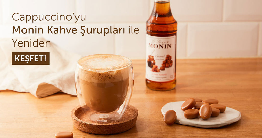 Discover flavored cappuccino with monin coffee syrups