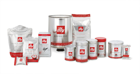 illy coffee products packaging special pressure packaging