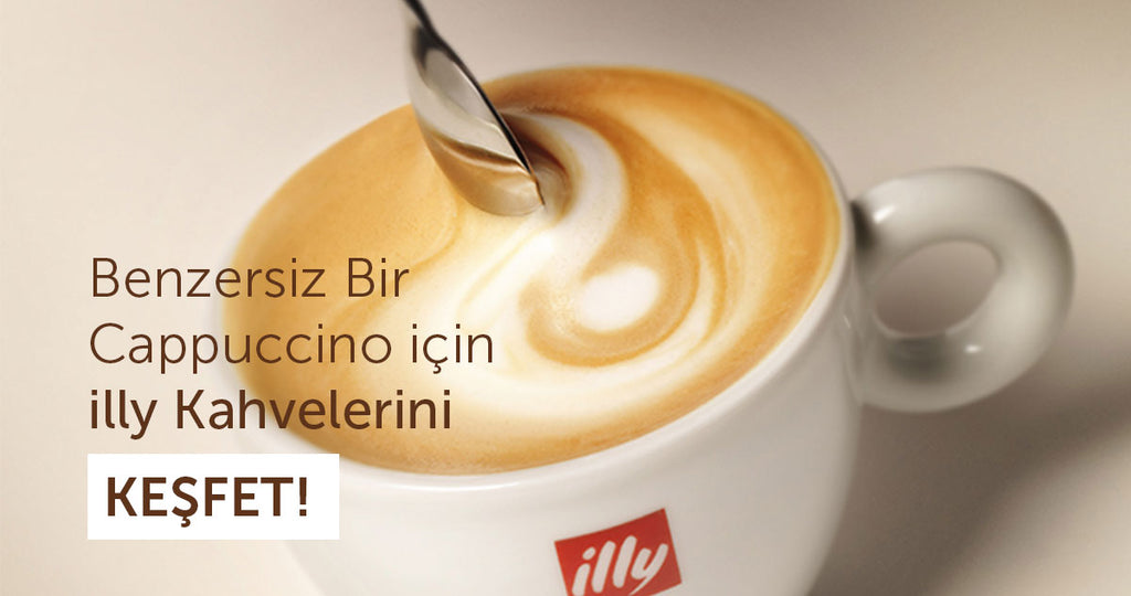 Discover illy coffees for a unique cappuccino