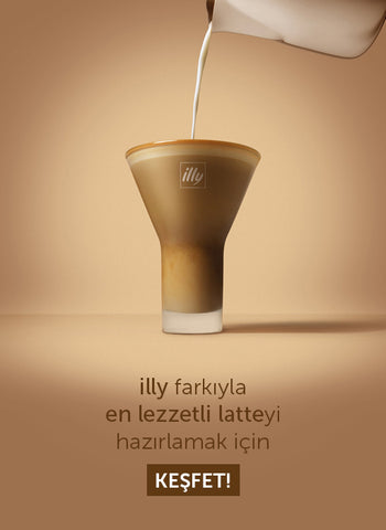 sütlü köpüklü bir kahve latte tarifi