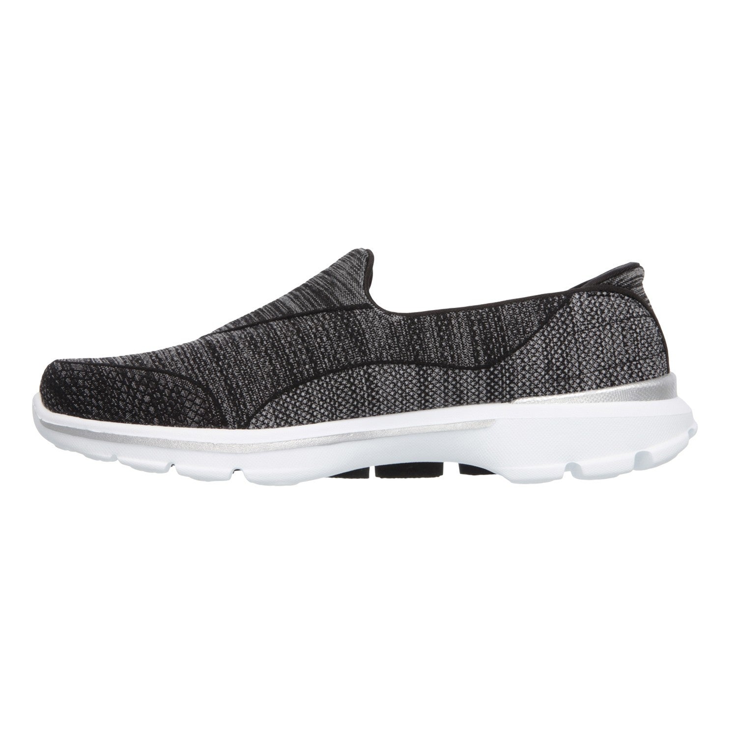 skechers go walk 3 black and white