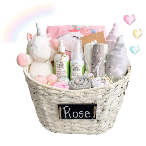 Magical Dreams Organic Baby Gift Basket