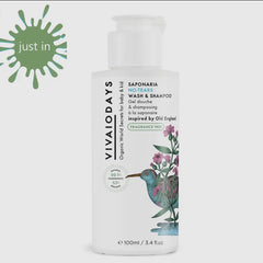 Organic Vivaiodays Saponaria Wash & No-tears Shampoo