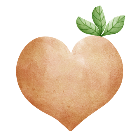 Organic Love Heart