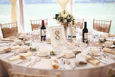 Rustic wedding table 