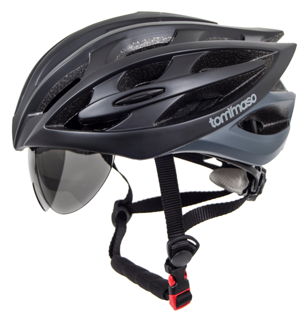 matte black bicycle helmet