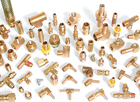 How are brass fittings made? Forged, Extruded 