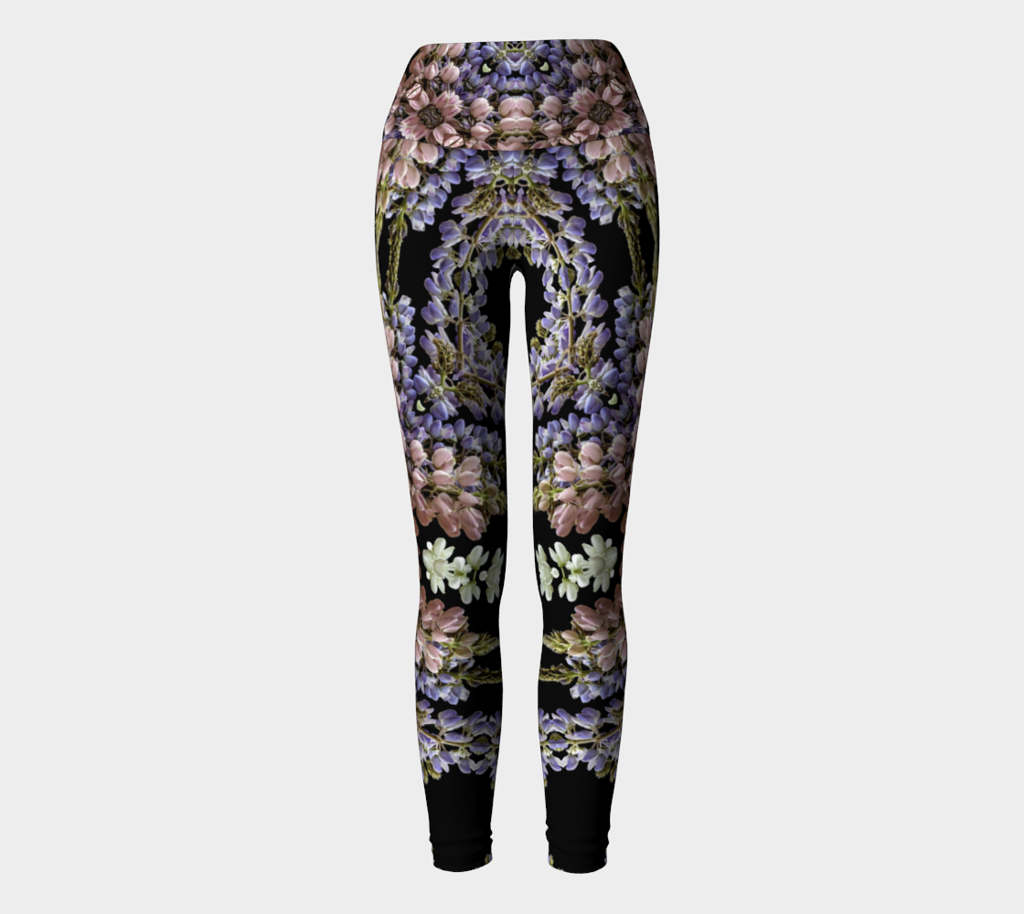 womens floral leggings