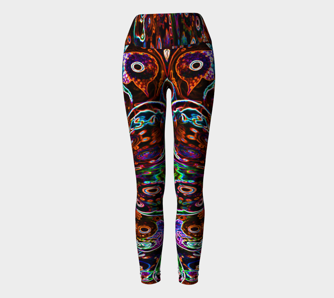 Neon Embroidery Leggings – Carriage Goods