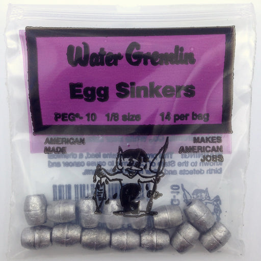 Water Gremlin Gremlin Green Lead Free Round Split Shot ZPRSS-4 16 Per Bag