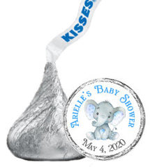 Baby Shower Hershey Kisses Stickers