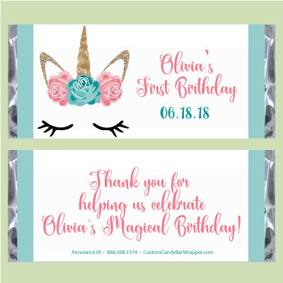 free printable unicorn thank you cards announce it