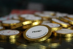 Chocolate Coins Prom