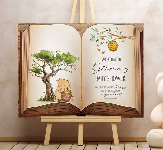 Peter Rabbit Baby Shower Welcome Sign