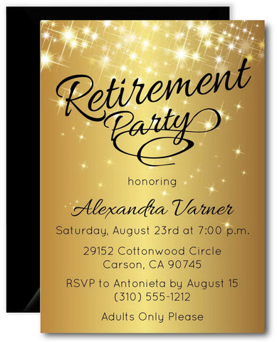 Retirement Party Invitation