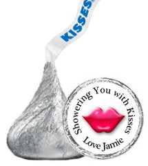 Valentines Day Hershey Kisses Stickers