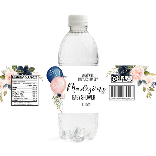 Personalized Water Bottle Labels - Little Princess