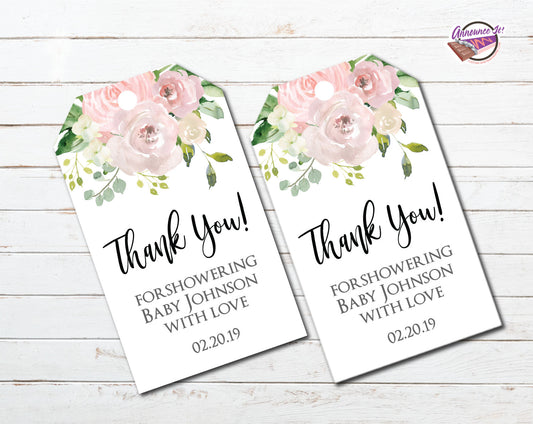Minimalist Thank You Tags - Announce It!