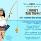 Fishing Baby Shower Invitation - Darker