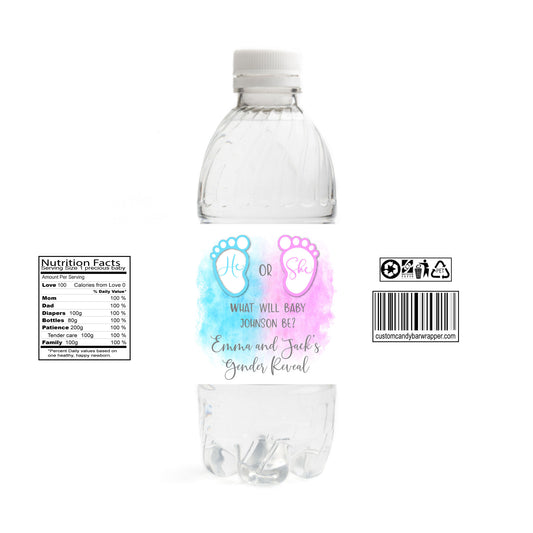 Personalized Water Bottle Labels - Little Princess