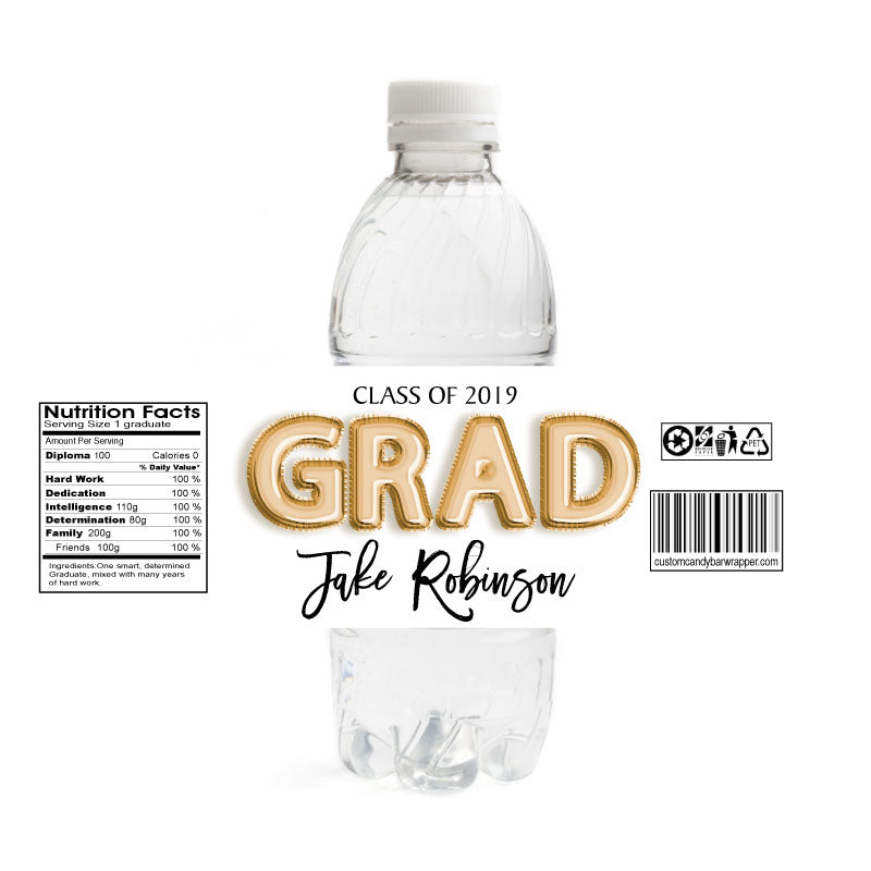 graduated water bottle