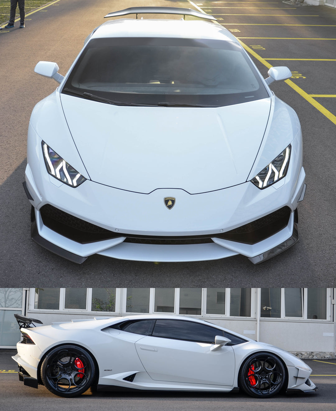 LAMBORGHINI HURACAN DMC CARBON FRONT BUMPER LIP SPLITTER – HOUSE OF 