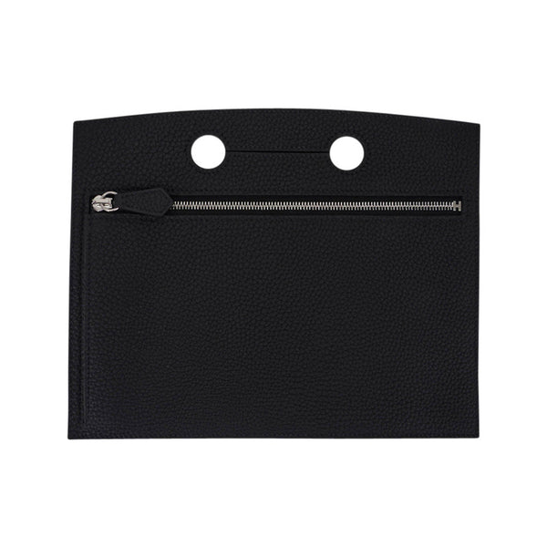 HERMES Togo Backpocket Pouch 30 Etoupe 1271376