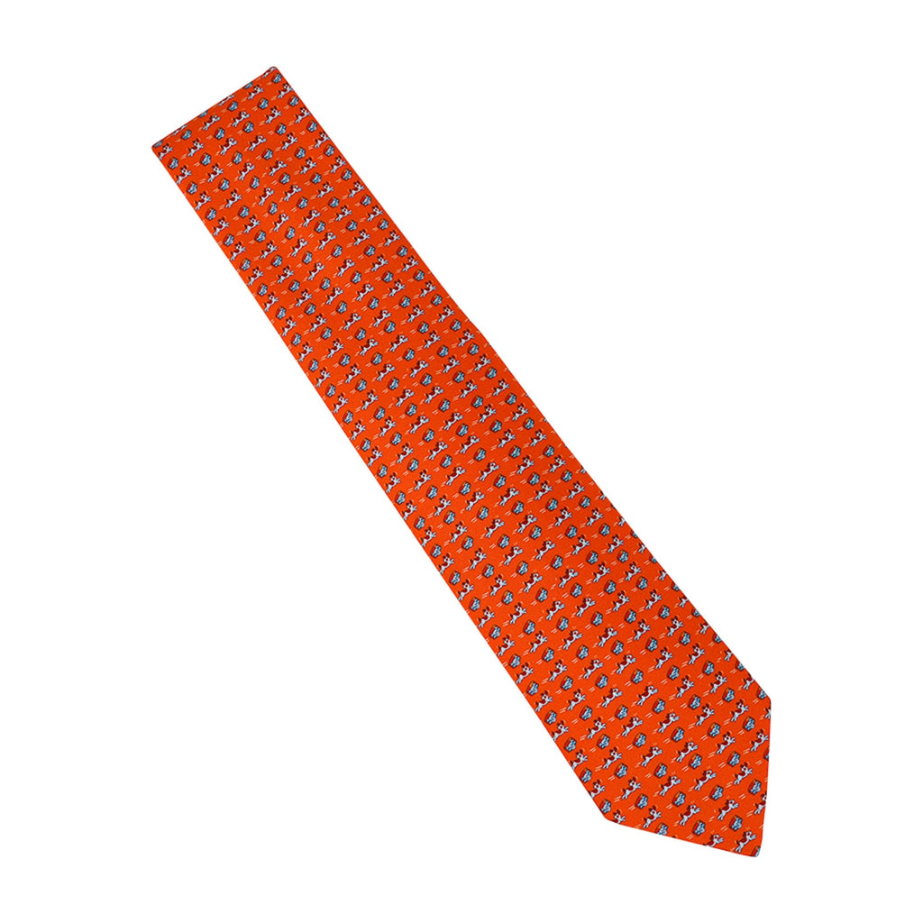 hermes soccer tie