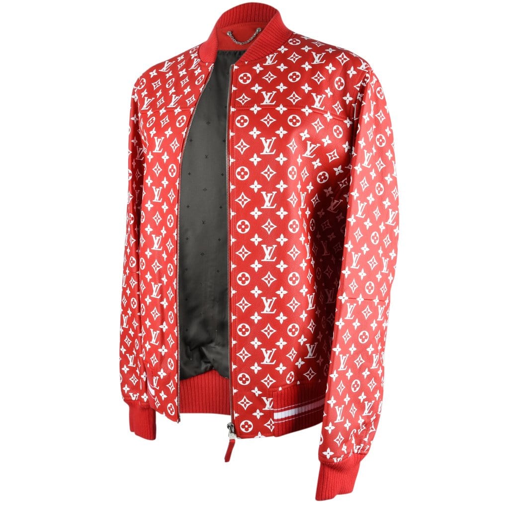 Meek Mill wearing Louis Vuitton Graphite Damier Reversible Down Jacket