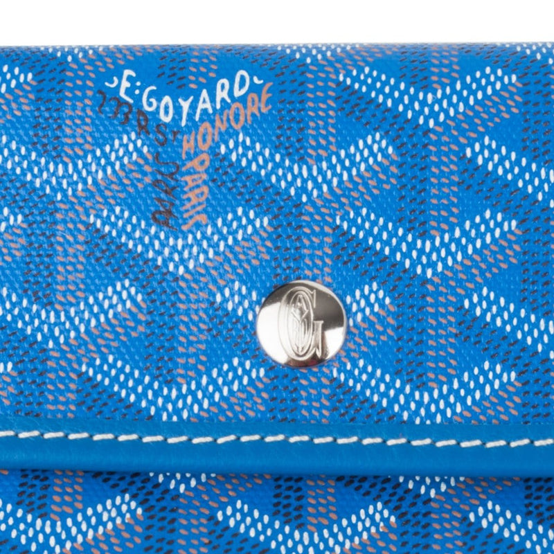 blue goyard print