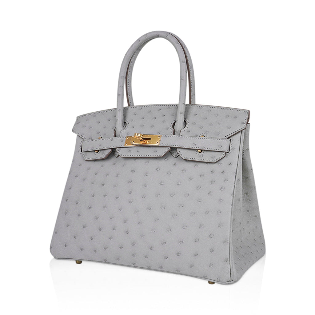 white ostrich birkin