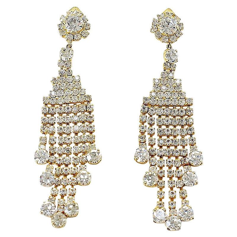 Dolce&Gabbana Earrings $1,900 Motocross Collection Dramatic Diamante C ...