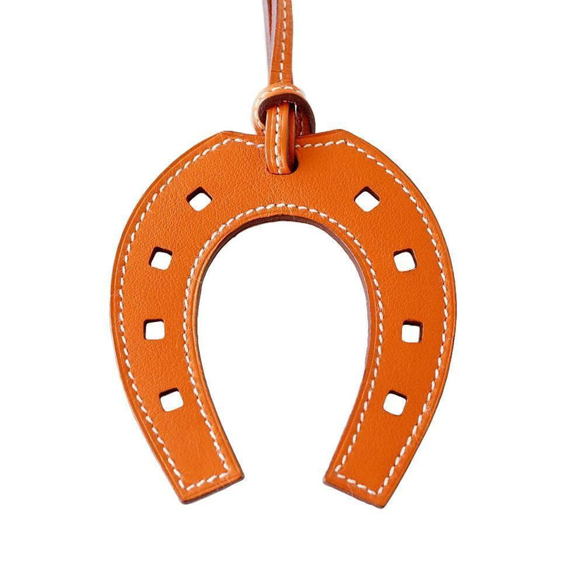 hermes leather horse bag charm