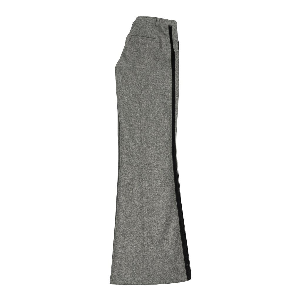 Fendi Pant Gray Wool w/ Black Lace Insets 40 / 6 New – Mightychic