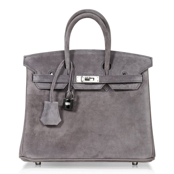 Hermes Birkin 30 Mauve Sylvestre Epsom Palladium Hardware