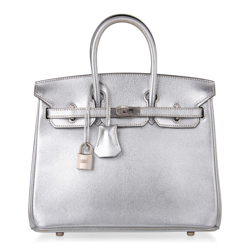 silver birkin bag