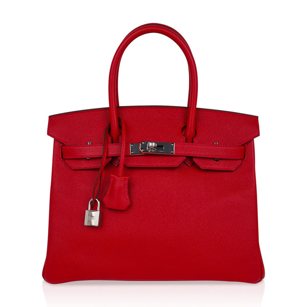 birkin 30 red