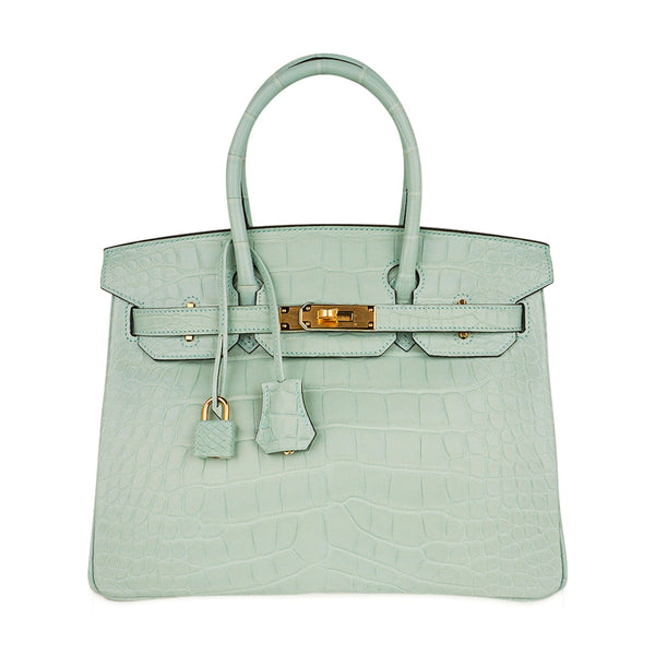 Hermès Birkin 30 Matte Alligator Mimosa