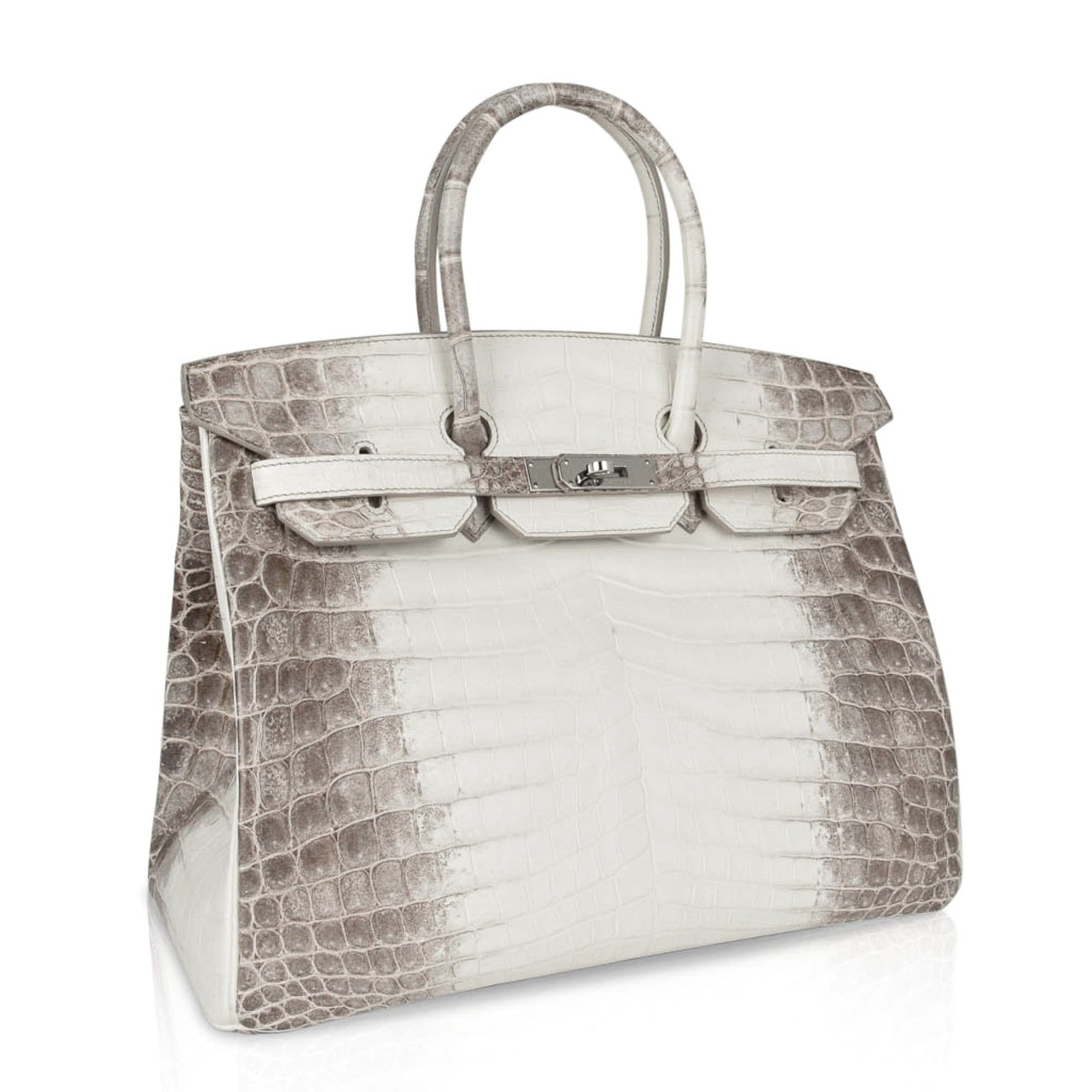 Hermes Birkin 35 Himalaya Blanc Crocodile Palladium Hardware – Mightychic