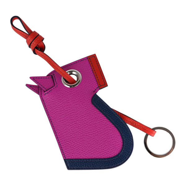 Hermes Argile Mini Micro Kelly Twilly Bag Charm Keychain Key Fob