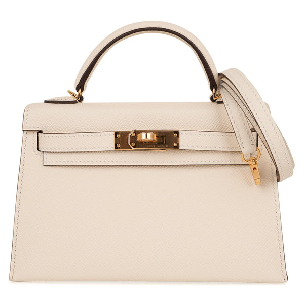 Hermes Kelly Sellier 20 Blue Jean Epsom Gold Hardware – Madison Avenue  Couture