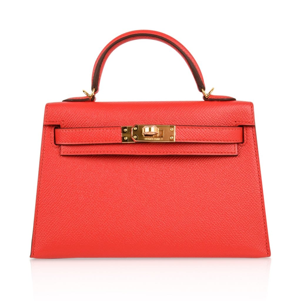 hermes kelly bag red