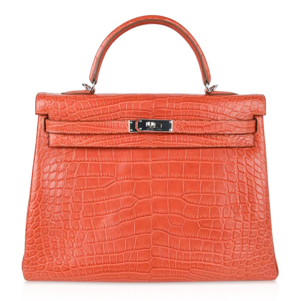 hermes alligator kelly bag