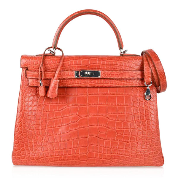 Hermes Kelly 25 Sellier Bag Ostrich Rouge Vif Pink Topstitch Palladium –  Mightychic
