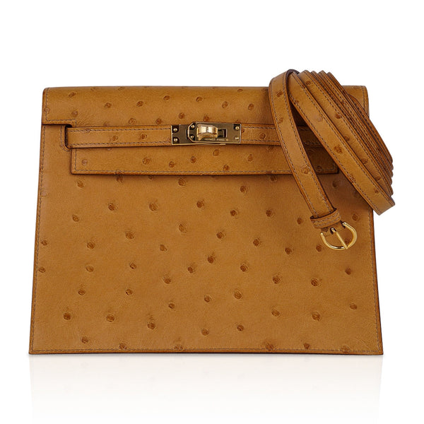 Hermes Mini Kelly 20 Sellier Gold Bag Epsom Gold Hardware – Mightychic