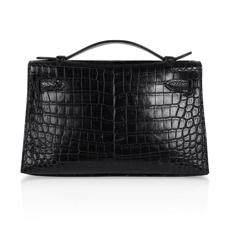 kelly pochette crocodile