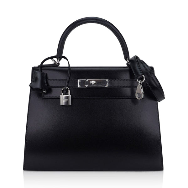 Hermes SO Black Box Birkin 30cm Black Hardware